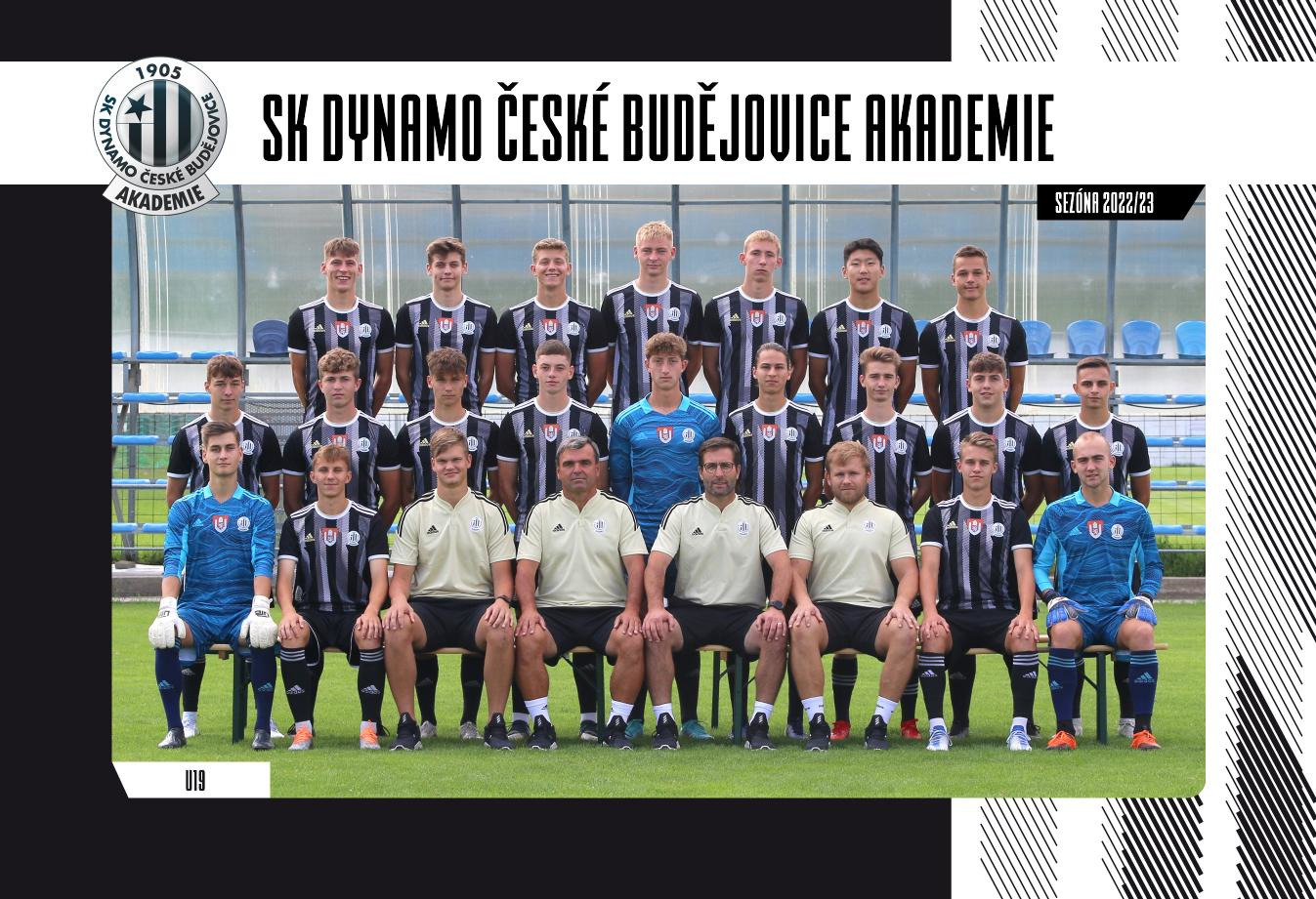 AKADEMIE - SK Dynamo České Budějovice – Mládež – Soupiska – U19 2022/2023